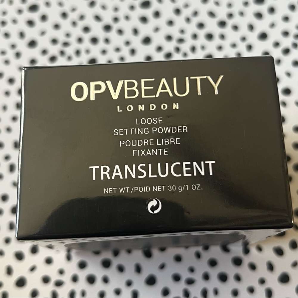OPVBEAUTY LONDON loose Setting Powder Translucent